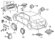 Toyota Avalon Car Speakers Diagram - 86160-AC280