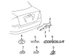 Toyota Corolla Emblem Diagram - 75444-1A800