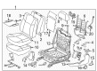 Toyota Seat Covers Diagram - 71072-04200-B2