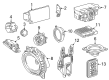 Toyota Subwoofer Diagram - 86150-AK010