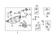 Toyota Sienna Lighting Control Module Diagram - 85967-08010