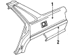 Toyota Camry Fuel Door Release Cable Diagram - 77035-32070