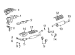 Toyota Echo Catalytic Converter Diagram - 17410-21441