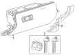 Toyota Tacoma Glove Box Diagram - 55320-AK010-C0