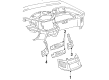 Toyota Previa Car Speakers Diagram - 86160-95D03
