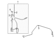 Toyota Sequoia Antenna Cable Diagram - 86101-AF010