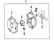 Toyota Supra Fan Shroud Diagram - 88454-14070