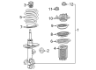 Toyota Strut Bearing Diagram - 48619-0E021