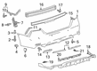 Toyota Camry Bumper Cover Diagram - 52159-0X915