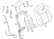 Toyota GR86 Seat Covers Diagram - SU003-10386