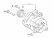Toyota Yaris Alternator Diagram - 27060-WB002