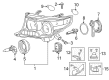 Toyota Land Cruiser Lighting Control Module Diagram - 81107-60F10