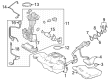 Toyota Corolla Fuel Tank Diagram - 77001-12E90