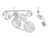 Toyota Corolla Drive Belt Diagram - 90080-91139
