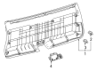 Toyota 4Runner Tailgate Handle Diagram - 69291-35030-C0