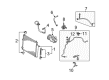 Toyota Corolla A/C Compressor Diagram - 88310-02510