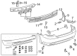 Scion tC Bumper Diagram - 52159-21902