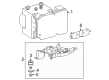 Toyota Tacoma ABS Pump And Motor Assembly Diagram - 44050-AK162