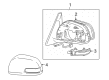 Toyota 4Runner Mirror Cover Diagram - 87945-28060-B0