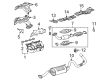 Toyota Tacoma Exhaust Manifold Diagram - 17141-75110