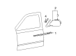 Toyota Tacoma Car Mirror Diagram - 87910-35580