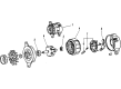 Toyota MR2 Alternator Case Kit Diagram - 27310-74160