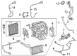 Toyota Crown Signia Blend Door Actuator Diagram - 87106-0E130