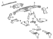 Toyota Land Cruiser Air Duct Diagram - 87215-60010