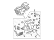Toyota Sienna Blend Door Actuator Diagram - 87106-08060