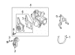 Toyota Venza Drive Belt Diagram - 90916-A2020