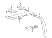 Toyota Land Cruiser Air Duct Diagram - 87212-60122
