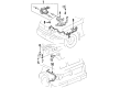 Toyota Land Cruiser ABS Control Module Diagram - 89541-60020