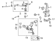 Toyota Sequoia Control Arm Diagram - 48069-0C011