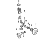 Toyota Tercel Coil Spring Insulator Diagram - 48157-10010