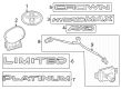 Toyota Crown Signia Emblem Diagram - 75444-30110