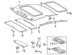 Toyota Celica Sun Visor Diagram - 74320-2D070-B0
