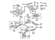 Toyota Avalon Floor Pan Diagram - 58311-07030
