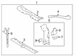 Toyota Corolla Radiator Support Diagram - 53028-02040