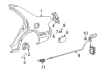 Toyota Fuel Door Release Cable Diagram - 77035-33100