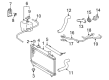 Toyota Camry Radiator Diagram - 16400-0H200