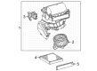 Toyota Mirai Blower Motor Diagram - 87103-76030