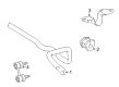 Toyota Corolla Sway Bar Bracket Diagram - 48824-12140