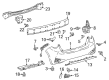 Toyota Yaris Bumper Cover Diagram - 52159-0U921