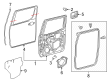 Toyota Tacoma Door Seal Diagram - 67896-04020