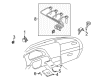 Toyota Corolla Engine Control Module Diagram - 89661-02682-84