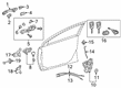 Toyota Corolla Cross Exterior Door Handle Diagram - 69210-0A070-J0
