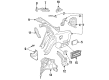 Toyota Camry Fuel Door Diagram - 77350-33040