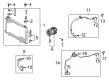 Scion xA A/C Condenser Diagram - 88450-52131