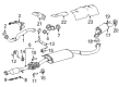 Toyota Sienna Exhaust Hanger Diagram - 17565-0S021