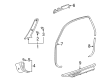 Toyota Echo Weather Strip Diagram - 62311-52010-B0